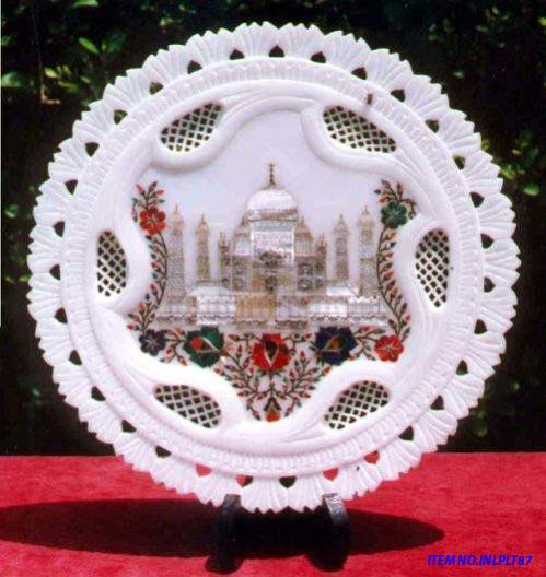 Marble Inlay Plate (87)