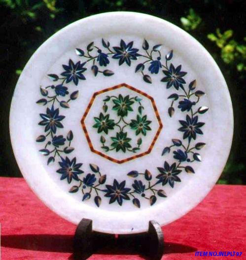 Marble Inlay Plate (97)