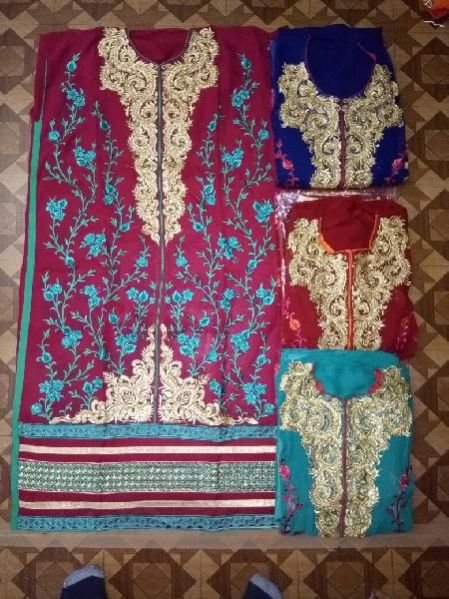 Ladies Unstitched Viscose Suit 02