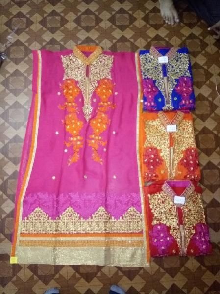 Ladies Unstitched Viscose Suit 04