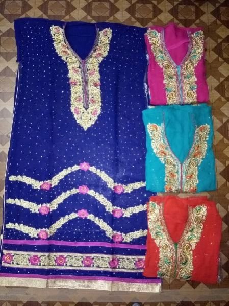 Ladies Unstitched Viscose Suit 06