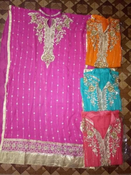 Ladies Unstitched Viscose Suit 09