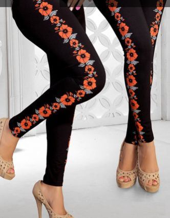 Printed Lycra Leggings 03