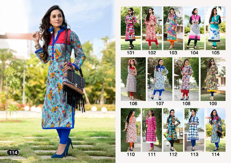 Ladies Kurtis 1-10