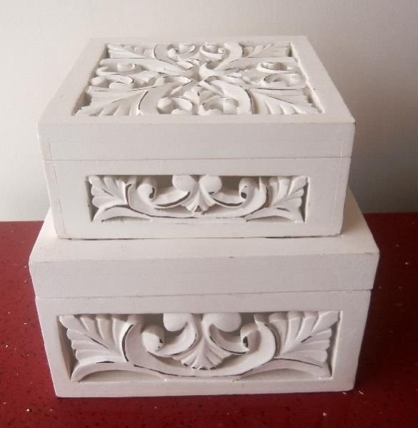 Wooden Carved Boxe 03