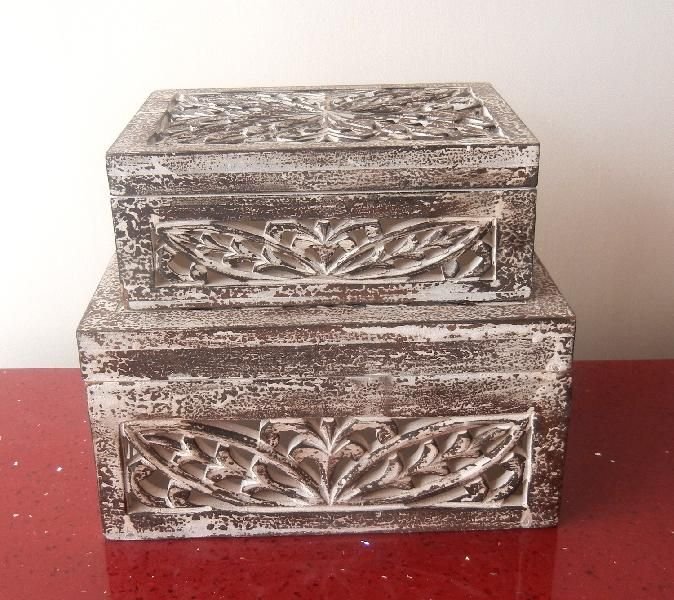 Wooden Carved Boxe 04