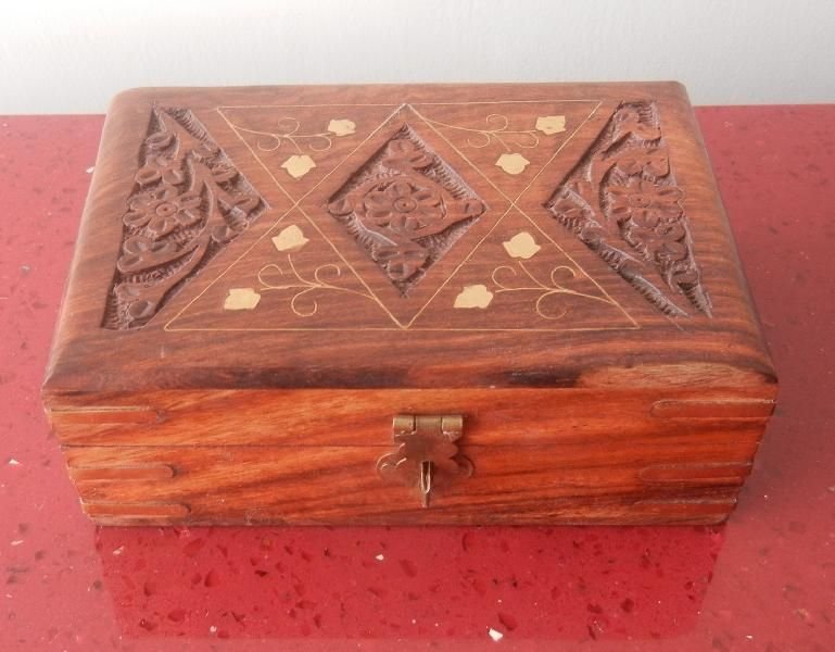 Wooden Carved Boxe 07