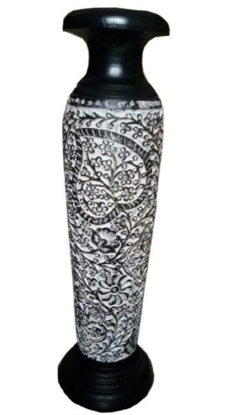 Wooden Flower Vase 04