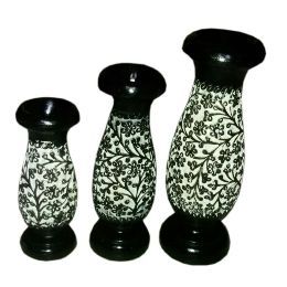 Wooden Flower Vase 10