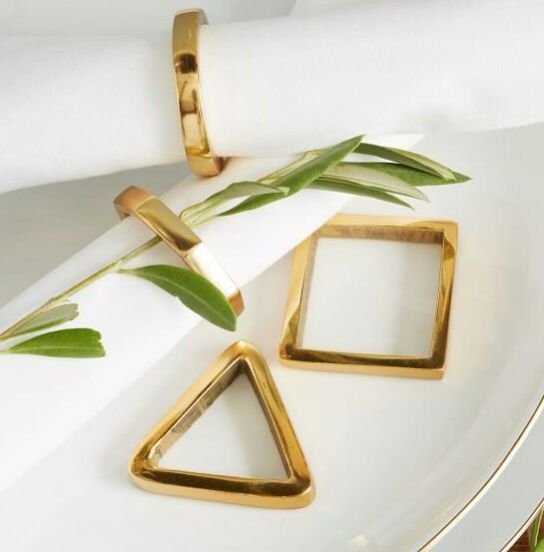 Metal Napkin Rings 10