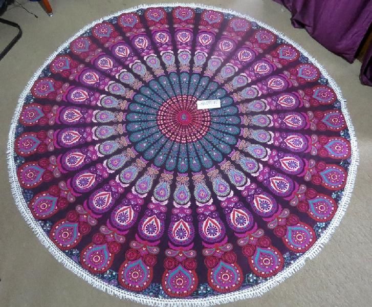 Round Beach Towel 01