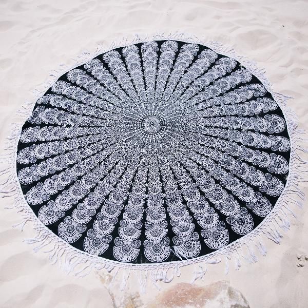 Round Beach Towel 02