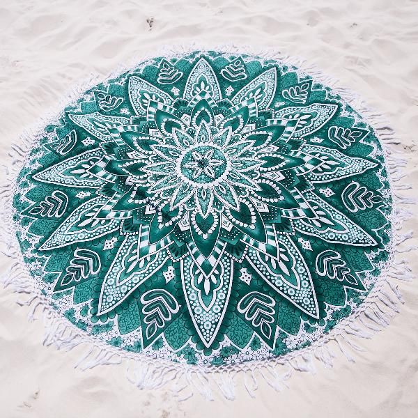 Round Beach Towel 04