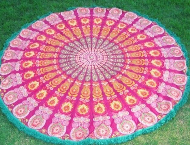 Round Beach Towel 03