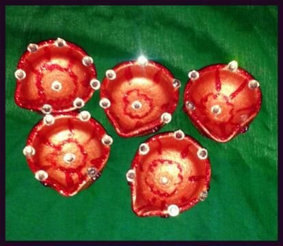 Terracotta Fancy Diya 01