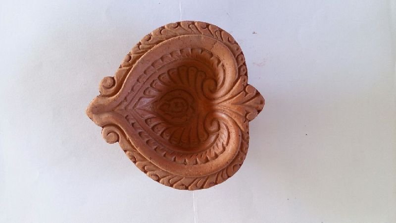 Terracotta Fancy Diya 02
