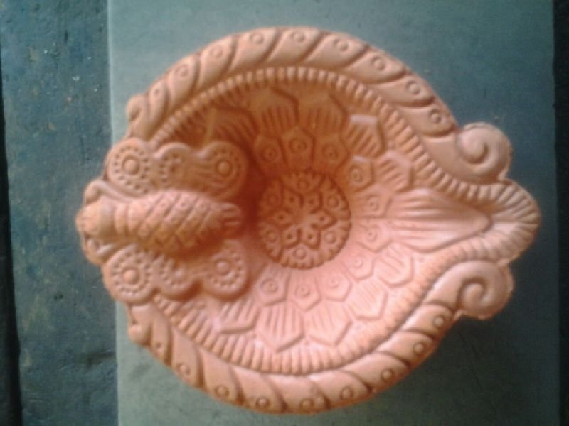 Terracotta Fancy Diya 06