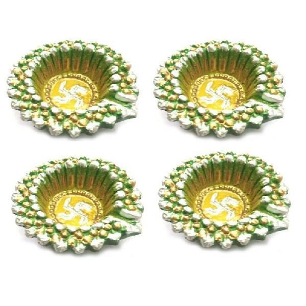 Terracotta Fancy Diya 11