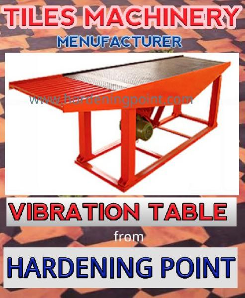 Concrete Tiles Vibrating Table 03