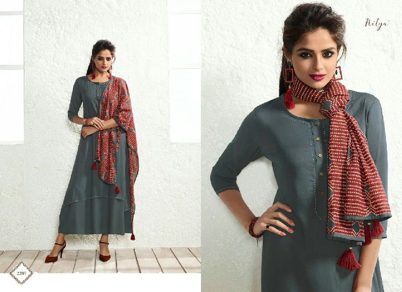 Ladies Designer Cotton Kurtis 05