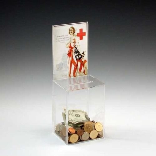 Acrylic Donation Box 02