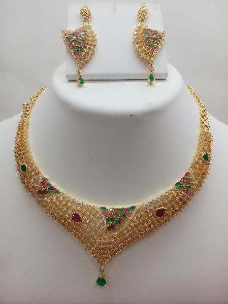 Gold Necklace Set 02