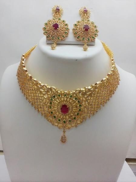 Gold Necklace Set 04