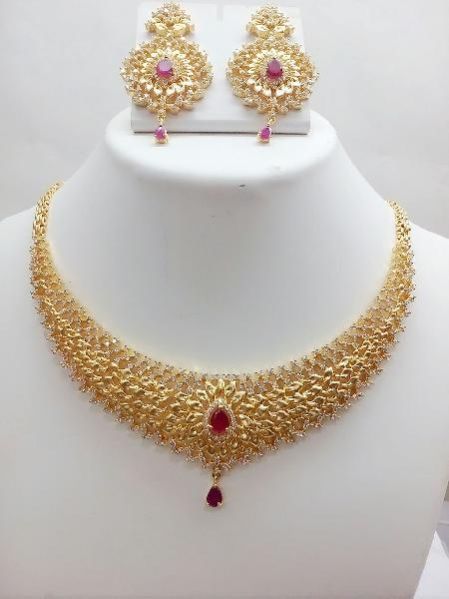 Gold Necklace Set 06