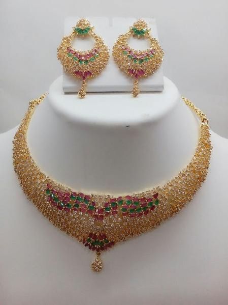 Gold Necklace Set 07