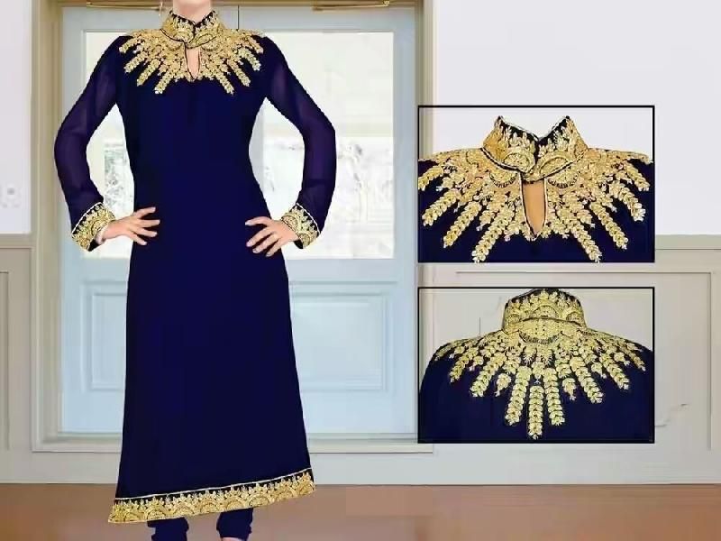 Ladies Long Churidar Suit 01