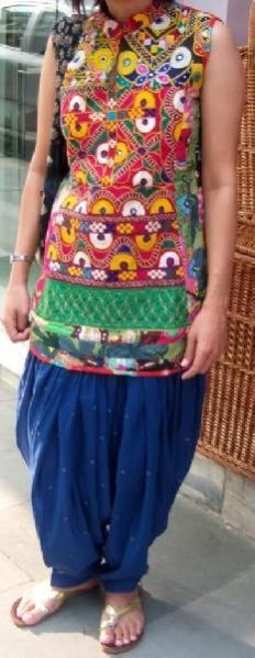 Kutch Work Patiala Salwar Suit 02