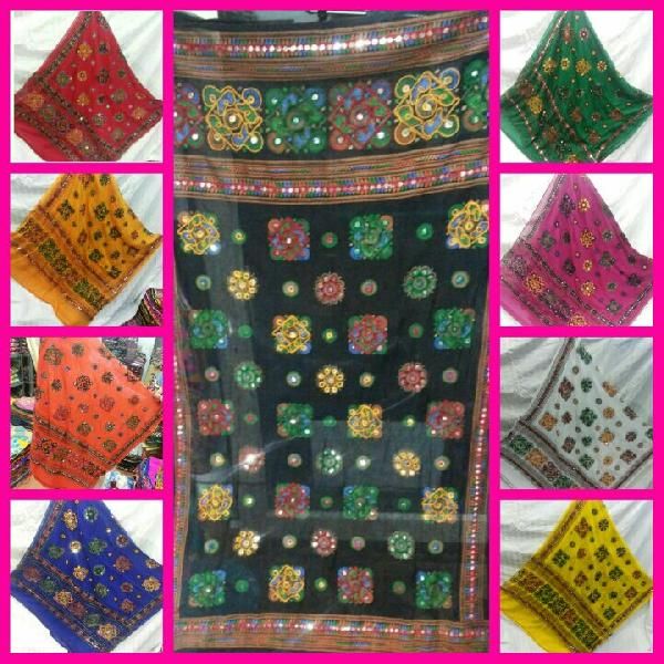 SW DC6 Heavy Kutch Work Dupatta