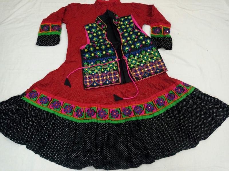 SW AK1 Kutch Work Anarkali Kurti