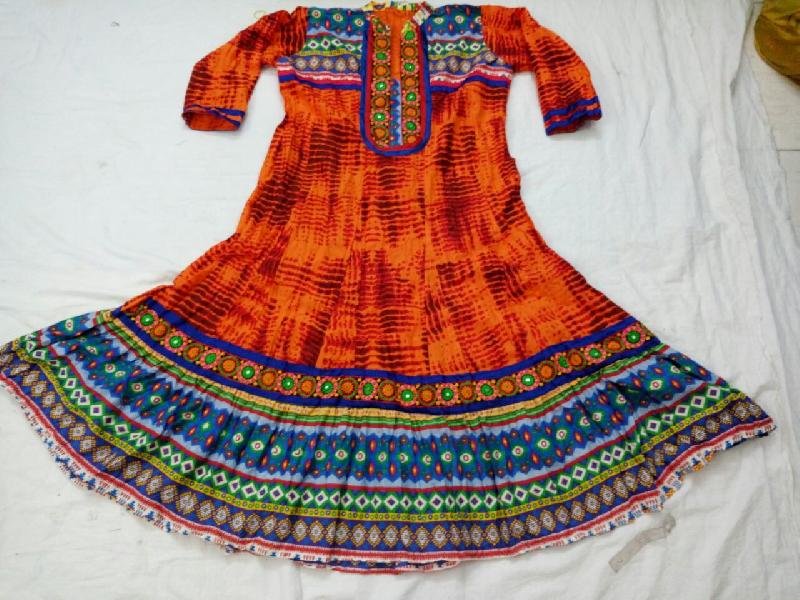 SW AKK2 Kutch Work Anarkali Kurti