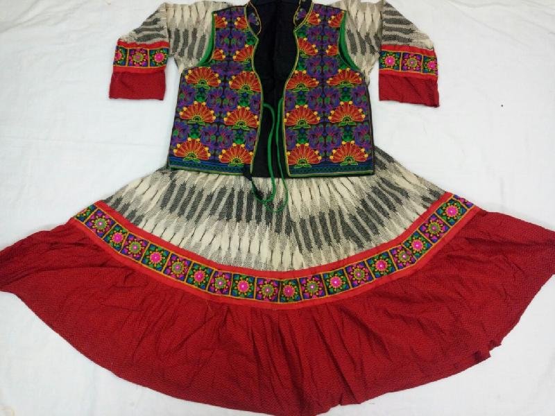 SW AKK4 Kutch Work Anarkali Kurti