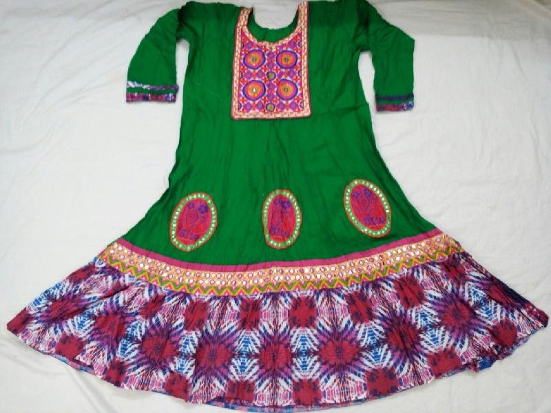 SW AKK5 Kutch Work Anarkali Kurti