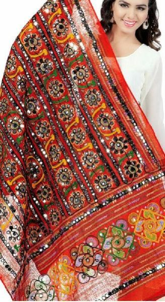 SW DCU15 Heavy Kutch Work Dupatta