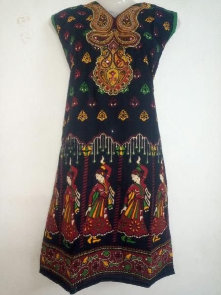 SW KSK12 Kutch Work Anarkali Kurti