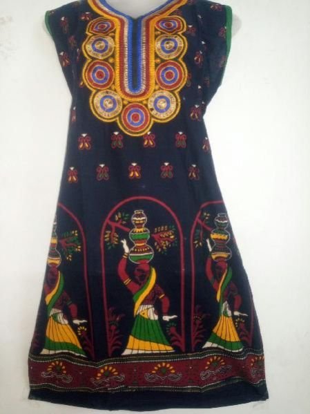 SW KSK13 Kutch Work Anarkali Kurti