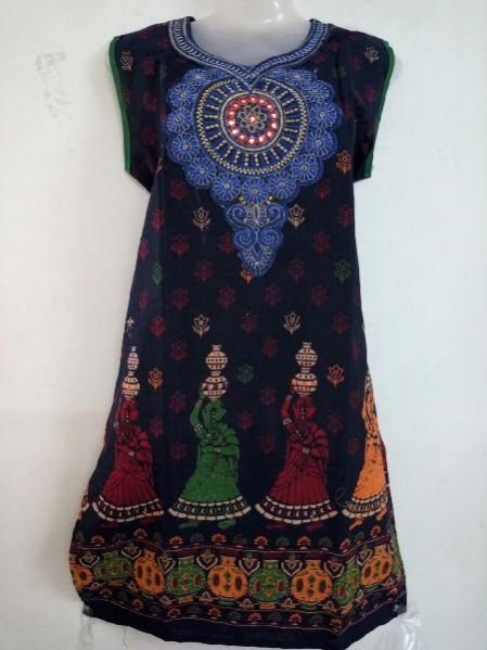 SW KSK2 Kutch Work Anarkali Kurti
