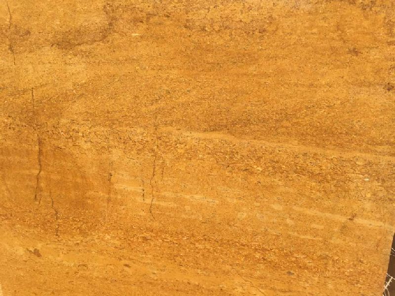 Jaisalmer Flowery Gold Yellow Marble Slabs