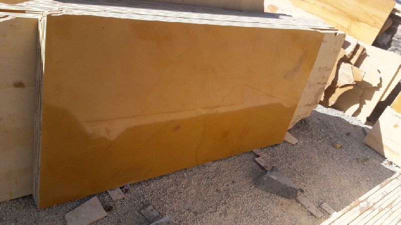 Yellow Marble Slab Plain