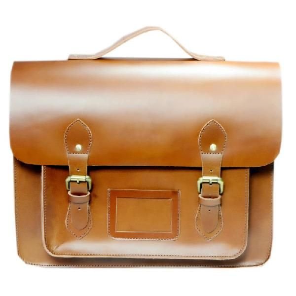 Crete Leather Satchel Bag 01