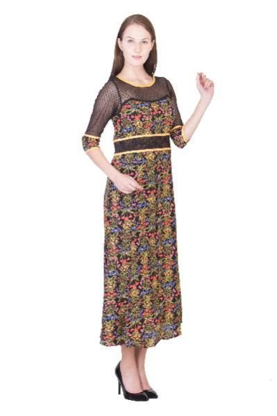 Long One Piece Dress 01