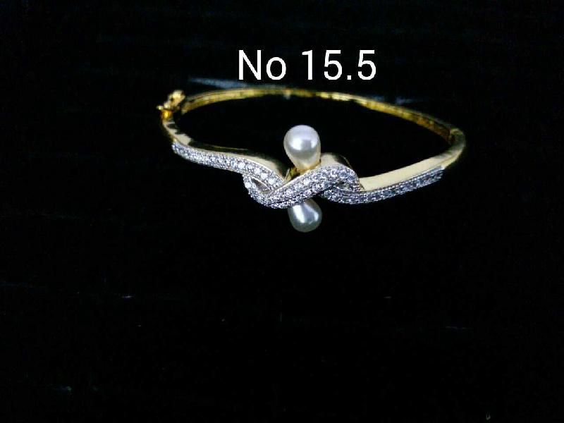 Brass American Diamond Bracelets (No. 15.5)