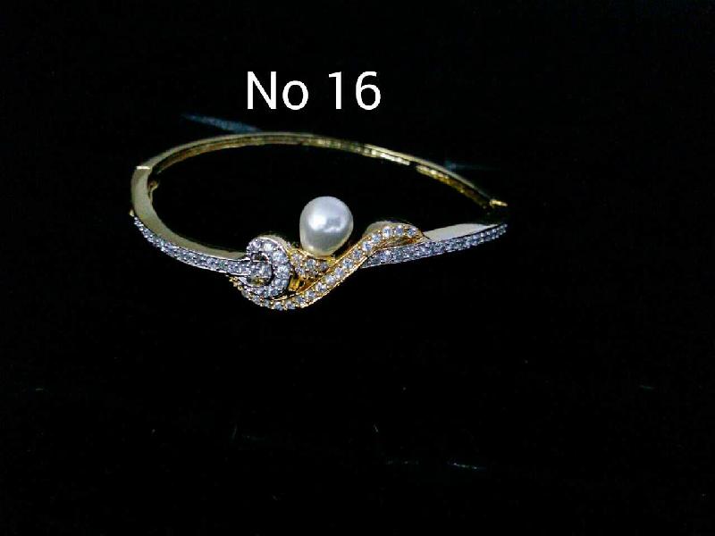 Brass American Diamond Bracelets (No. 16) 01