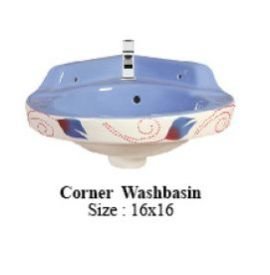 Blue Corner Vitrosa Wall Mounted Wash Basin