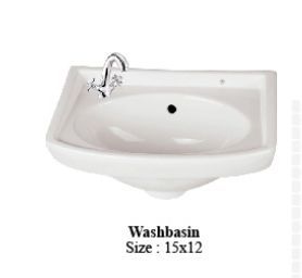 Plain Wall Mounted Wash Basin