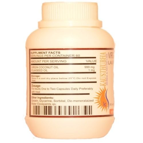 Virgin Coconut Oil Softgel Capsules 03
