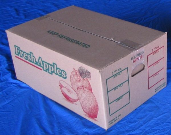 Corrugated Apple Box 01
